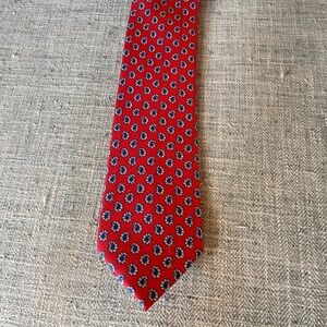 Robert Jensen Red Paisley tie
